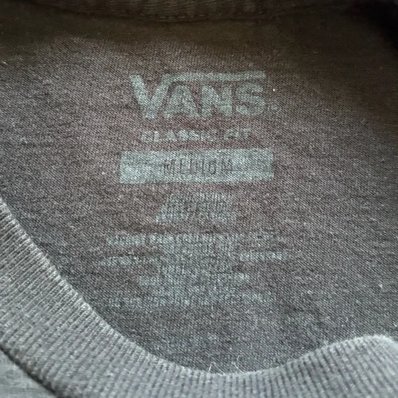 Vans Dark Gray Classic Tee - Picture 6 of 6